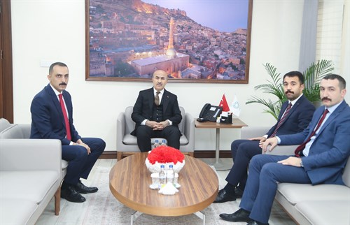 Göç İdaresi Başkanlığı Rehberlik ve Denetim Başkanı Mardin Valisine Ziyaret Gerçekleştirdi